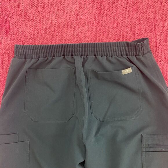 Figs Yola Skinny Scrub Pants Mid Rise Size Small Blue - Picture 5 of 9